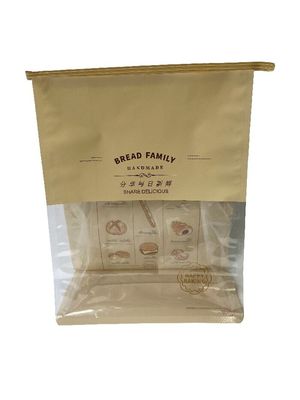 Laminado seco de fundo plano suave e personalizado com gravata de lata para pão