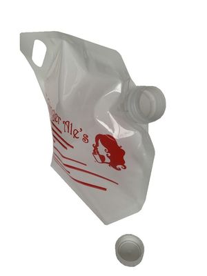 Bolsa de detergente líquido personalizada de nylon forte com capacidade de saco de 5L