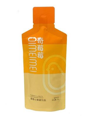 Embalagem stand up de qualidade alimentar para 30g-150g de líquido