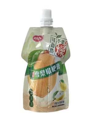Bolsa de embalagem Stand Up spout personalizado retortable temperatura 121C-135C