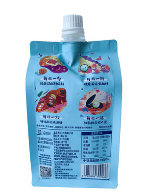 Saco de embalagem de espuma personalizado para leite de 30g-1kg de capacidade