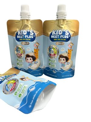 Saco de bolsas de escotilha personalizado com PET/AL/NY/RCPP para embalagens líquidas
