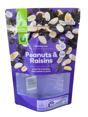 Bolsas para embalagens de alimentos secos
