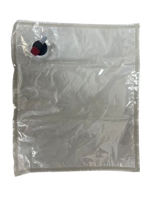 Saco BIB em Caixa Embalagem de líquido com tampa personalizada para suco líquido e leite