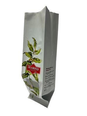 Saco de embalagem de café de caixa lateral impresso UV personalizado