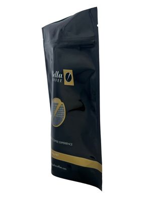 Bolsa de embalagem de café impressa personalizada com fecho e válvula
