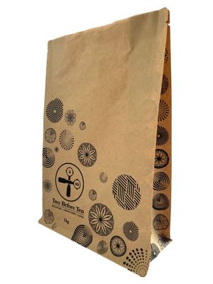 Bolsas de embalagem de papel de qualidade alimentar personalizadas com impressão flexo