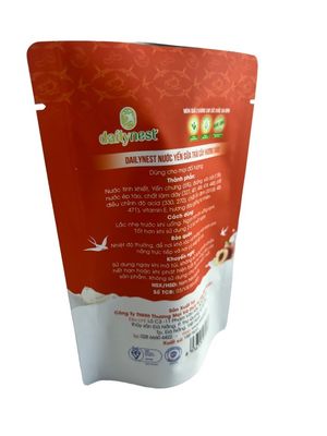 Bolsas de embalagem de alimentos líquidos personalizadas com superfície e folha