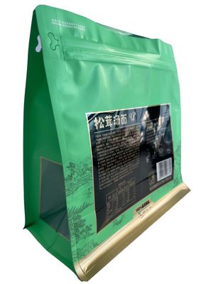 Bolsas de superfície plana com material de folha de alumínio para embalagens de alimentos secos