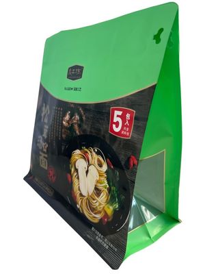 Bolsas de superfície plana com material de folha de alumínio para embalagens de alimentos secos