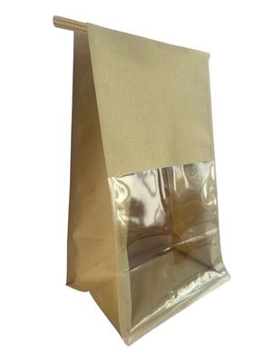 Bolsas de papel de forma livre Bolsas de embalagem para pão personalizado Snack