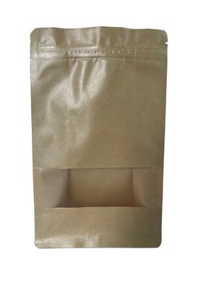 Bolsas de embalagem de papel com boa vedação e design de janela personalizado
