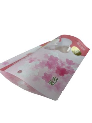 Saco de papel castanho personalizado para o seu alimento