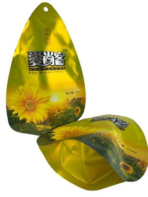 Saco de embalagem laminado em folha de alumínio para nozes