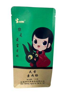 Bolsas de papel mate personalizadas em cores CMYK para embalagens duráveis